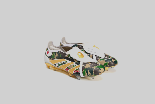 adidas x BAPE Football Predator Elite Tongue FG 'Hemp and Gold Metallic'