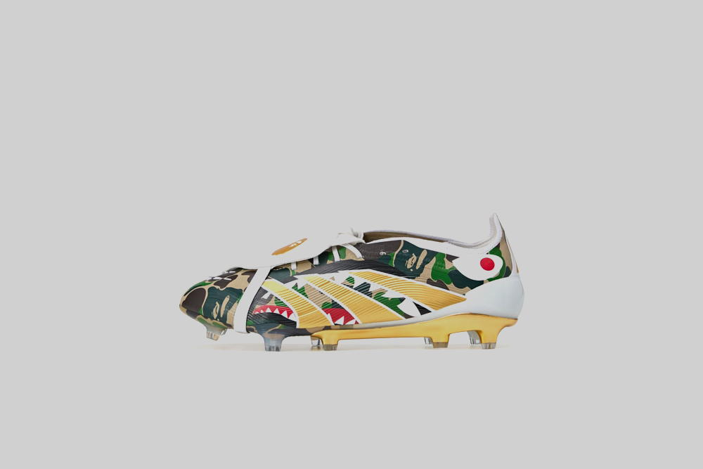 adidas x BAPE Football Predator Elite Tongue FG 'Hemp and Gold Metallic'